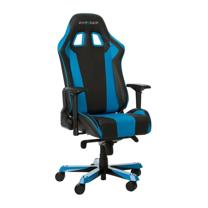DXRacer King Series Gaming Chair - Black/Blue - كرسي